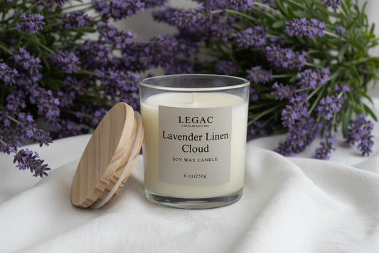 Lavender Linen Cloud Candle